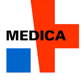 Логотип выставки MEDICA - 2013 в Дюссельдорфе